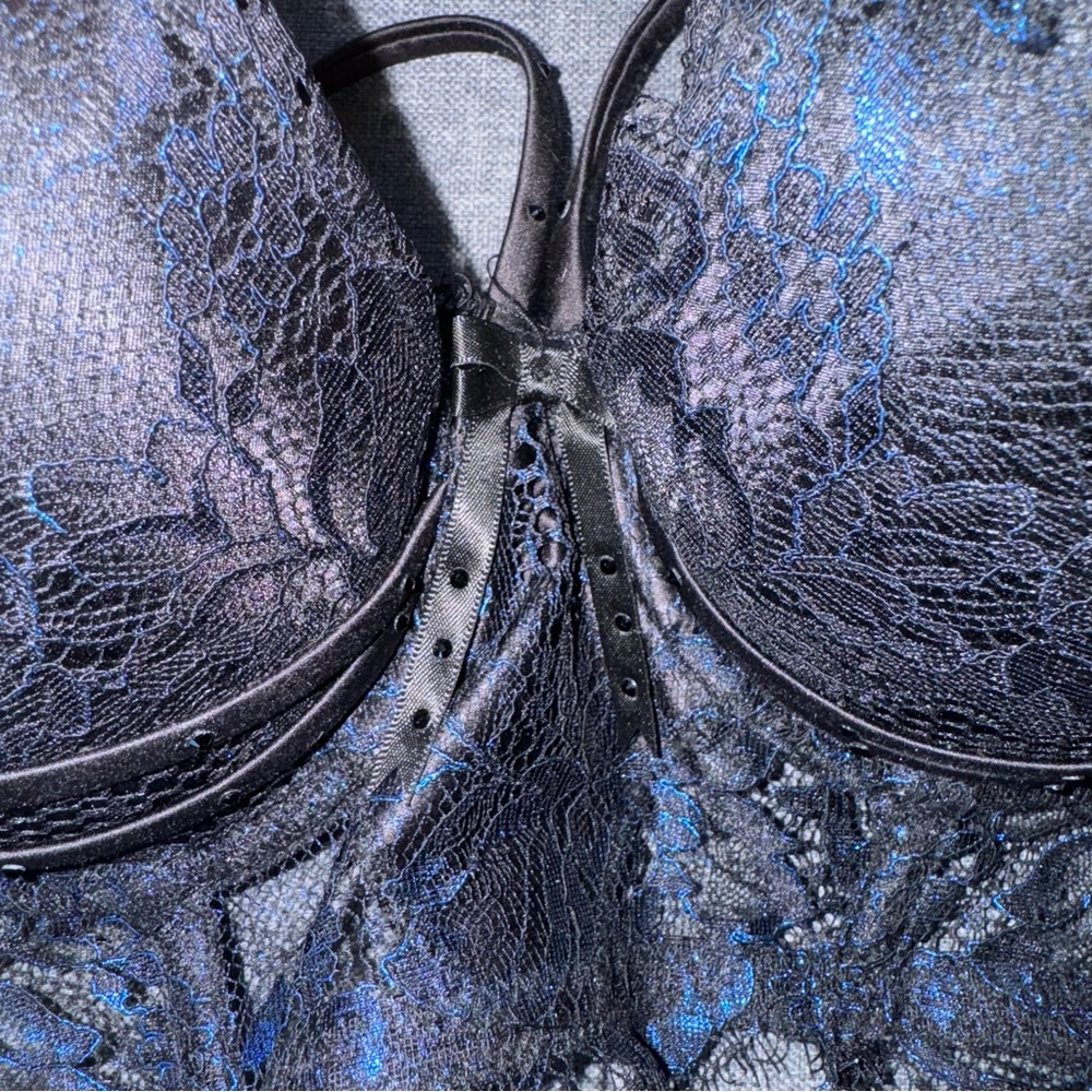 Honey Birdette Lace Strappy Push Up Bra 36D - Picture 4 of 8